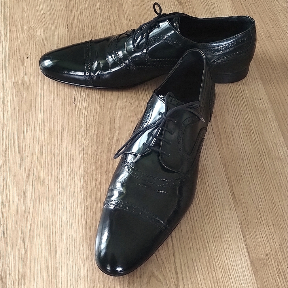 Zara men's leather shoes Size 11.5 Made in Spain